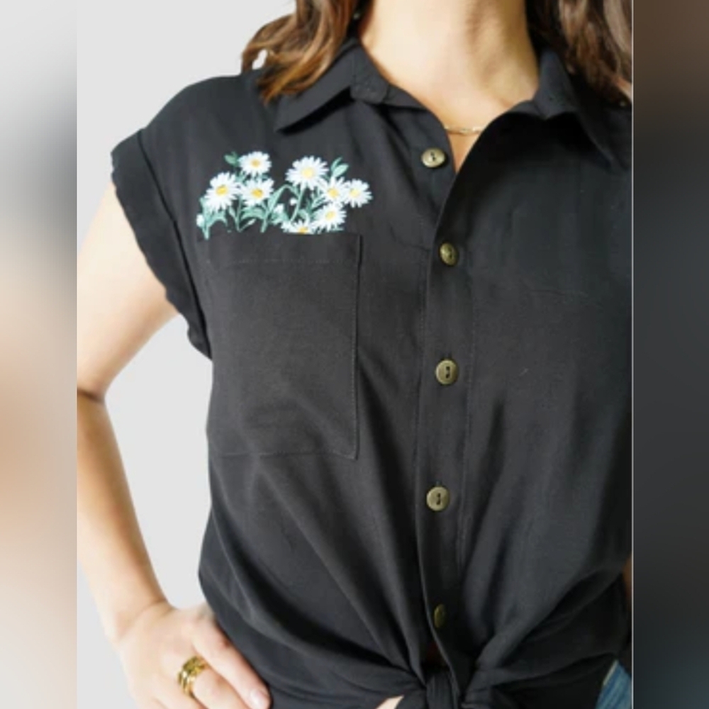 🌼🖤Self-Esteem Black Dolman Top - XS ✨ - Picture 1 of 7
